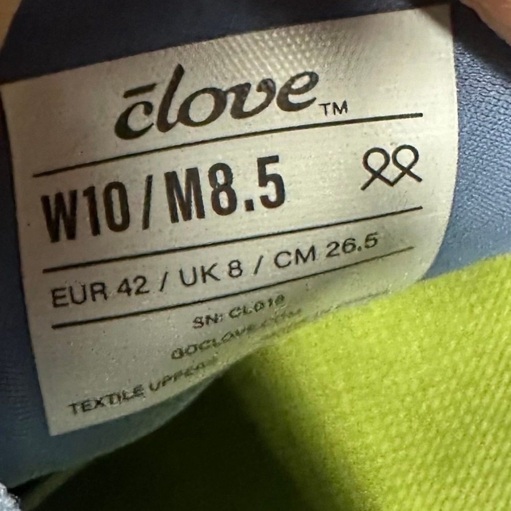 Clove Classic Shoes Womens Sneakers Lilac Lime W10 Nursing Running Walking - Picture 10 of 11